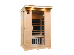 Harmony Elite2 – 2 Person Indoor Low EMF Infrared Sauna | compact infrared sauna for relaxation | premium infrared sauna with low EMF | personal sauna for health and wellness | sauna for detoxification and stress relief | infrared sauna with delivery in Ireland and the UK